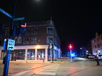 Two people are shot, one critically wounded, in a shooting on the 7800 block of S. Colfax Avenue in Chicago, Illinois, United States, on Aug...