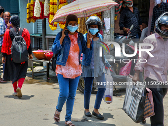 Shoppers at the Chalai market in Thiruvananthapuram, Kerala, India, on April 13, 2024. The Chalai Market (Chalai bazaar) is Kerala's oldest...