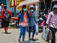 Shoppers at the Chalai market in Thiruvananthapuram, Kerala, India, on April 13, 2024. The Chalai Market (Chalai bazaar) is Kerala's oldest...