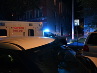 A man is found dead in an alley with a gunshot wound to the abdomen in Chicago, Illinois, United States, on August 23, 2024. On Friday eveni...