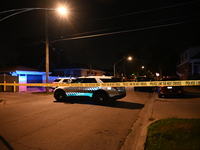 Two people are shot on the 10100 block of S. May Street in Chicago, Illinois, United States, on August 23, 2024. On Friday evening at approx...