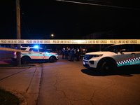 Two people are shot on the 10100 block of S. May Street in Chicago, Illinois, United States, on August 23, 2024. On Friday evening at approx...