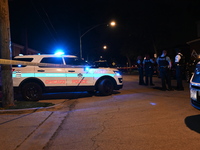 Two people are shot on the 10100 block of S. May Street in Chicago, Illinois, United States, on August 23, 2024. On Friday evening at approx...