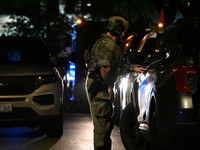 SWAT responds to a residence in Chicago, Illinois, United States, on August 23, 2024. On Friday evening, at approximately 9:15 p.m. on the 3...