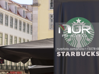 A Starbucks Coffee store in Lisbon, Portugal, on August 24, 2024. Brian Niccol, CEO of Starbucks starting next month, has his travel expense...