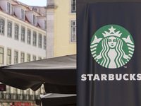 A Starbucks Coffee store in Lisbon, Portugal, on August 24, 2024. Brian Niccol, CEO of Starbucks starting next month, has his travel expense...