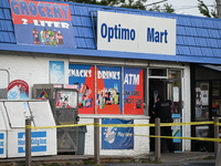 A 19-year-old male is shot multiple times on the 11500 block of S. Halsted Street in Chicago, Illinois, United States, on August 24, 2024. O...