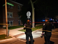 A 21-year-old male victim is shot numerous times on the 7200 block of S. Washtenaw Avenue in Chicago, Illinois, United States, on August 24,...