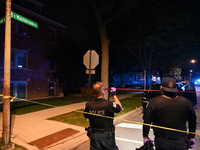 A 21-year-old male victim is shot numerous times on the 7200 block of S. Washtenaw Avenue in Chicago, Illinois, United States, on August 24,...