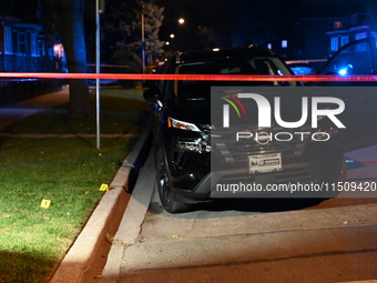 A 21-year-old male victim is shot numerous times on the 7200 block of S. Washtenaw Avenue in Chicago, Illinois, United States, on August 24,...