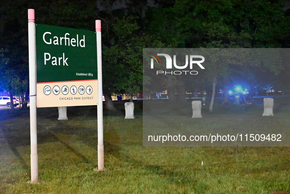 A 49-year-old male is shot in Garfield Park on North Homan Avenue in Chicago, Illinois, United States, on August 24, 2024. At approximately...