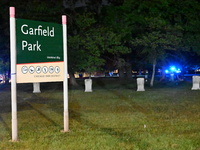 A 49-year-old male is shot in Garfield Park on North Homan Avenue in Chicago, Illinois, United States, on August 24, 2024. At approximately...