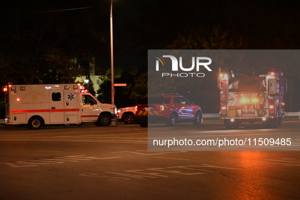 A 49-year-old male is shot in Garfield Park on North Homan Avenue in Chicago, Illinois, United States, on August 24, 2024. At approximately...