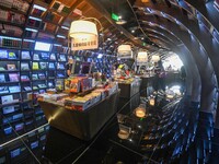 People read at Zhongshuge Bookstore in Guiyang, China, on August 18, 2024. (