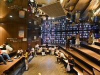 People read at Zhongshuge Bookstore in Guiyang, China, on August 18, 2024. (