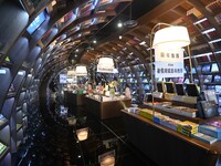 People read at Zhongshuge Bookstore in Guiyang, China, on August 18, 2024. (