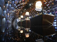 People read at Zhongshuge Bookstore in Guiyang, China, on August 18, 2024. (