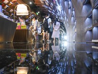 People read at Zhongshuge Bookstore in Guiyang, China, on August 18, 2024. (