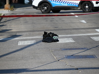 An unidentified adult man is shot multiple times and killed in a shooting on the 400 block of W. Cermak Road in Chicago, Illinois, United St...