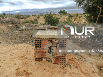 A water well in a rural area in Kairouan, Tunisia, on May 8, 2024. The region of Kairouan faces water stress, leading to water shortages and...