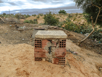 A water well in a rural area in Kairouan, Tunisia, on May 8, 2024. The region of Kairouan faces water stress, leading to water shortages and...