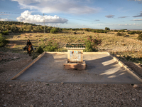 A drinking water point in the isolated rural area of Chrichira in Kairouan, Tunisia, on May 8, 2024. As the region faces water stress, resul...