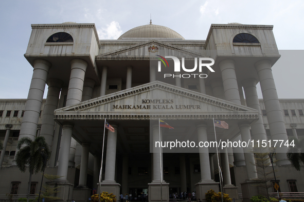 The Kuala Lumpur Court Complex in Kuala Lumpur, Malaysia, on April 2, 2021. 