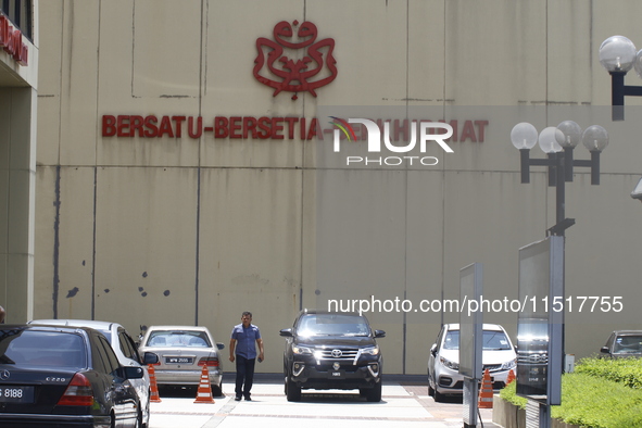 The United Malays National Organisation building in Kuala Lumpur, Malaysia, on April 2, 2021. 