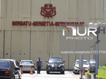 The United Malays National Organisation building in Kuala Lumpur, Malaysia, on April 2, 2021. (