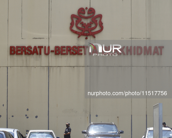 The United Malays National Organisation building in Kuala Lumpur, Malaysia, on April 2, 2021. 