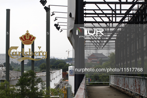 Carlsberg Brewery factory in Malaysia, on June 19, 2021. 