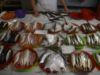 Chow Kit wet market in Kuala Lumpur, Malaysia, on April 20, 2021. (