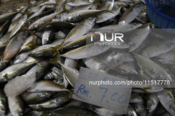 Chow Kit wet market in Kuala Lumpur, Malaysia, on April 20, 2021. 