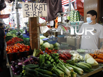 Chow Kit wet market in Kuala Lumpur, Malaysia, on April 20, 2021. (