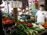 Chow Kit wet market in Kuala Lumpur, Malaysia, on April 20, 2021. (