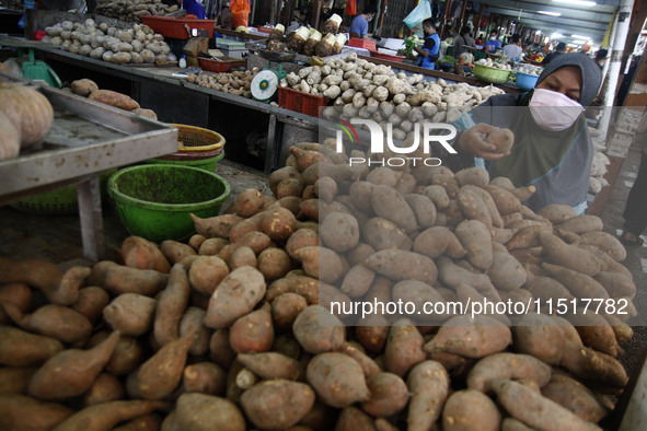 Chow Kit wet market in Kuala Lumpur, Malaysia, on April 20, 2021. 