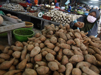 Chow Kit wet market in Kuala Lumpur, Malaysia, on April 20, 2021. (