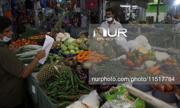 Chow Kit wet market in Kuala Lumpur, Malaysia, on April 20, 2021. 