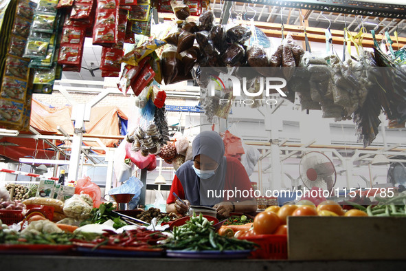 Chow Kit wet market in Kuala Lumpur, Malaysia, on April 20, 2021. 