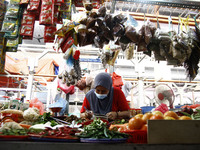 Chow Kit wet market in Kuala Lumpur, Malaysia, on April 20, 2021. (