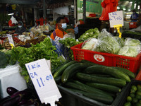 Chow Kit wet market in Kuala Lumpur, Malaysia, on April 20, 2021. (