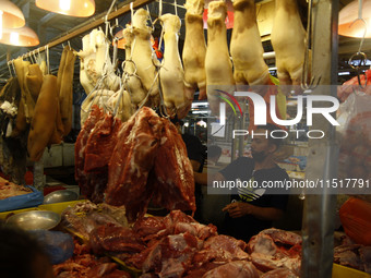 Chow Kit wet market in Kuala Lumpur, Malaysia, on April 20, 2021. (