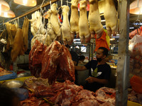 Chow Kit wet market in Kuala Lumpur, Malaysia, on April 20, 2021. (