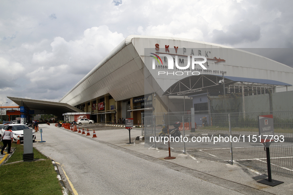 Sultan Abdul Aziz Shah Airport or Skypark Terminal in Malaysia on June 26, 2021 