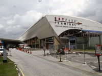 Sultan Abdul Aziz Shah Airport or Skypark Terminal in Malaysia on June 26, 2021 (