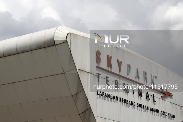 Sultan Abdul Aziz Shah Airport or Skypark Terminal in Malaysia on June 26, 2021 