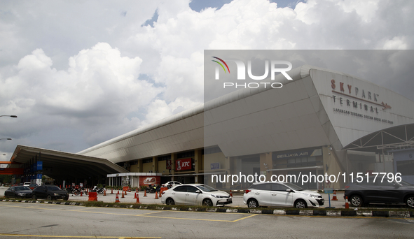 Sultan Abdul Aziz Shah Airport or Skypark Terminal in Malaysia on June 26, 2021 