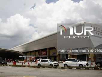 Sultan Abdul Aziz Shah Airport or Skypark Terminal in Malaysia on June 26, 2021 (