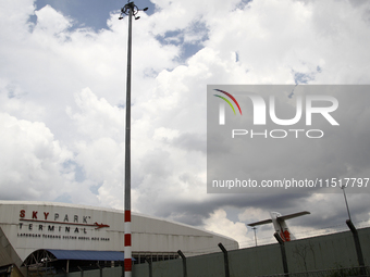 Sultan Abdul Aziz Shah Airport or Skypark Terminal in Malaysia on June 26, 2021 (