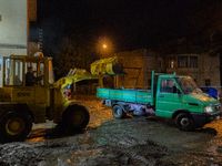 A flash flood occurs in Baiano, in the province of Avellino, on August 27. In the late afternoon, the streets become torrents of mud that in...